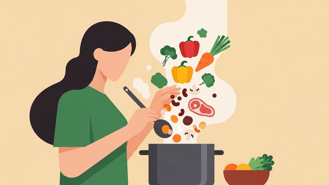 野菜を食べているのに不安になるときの、現実的な考え方